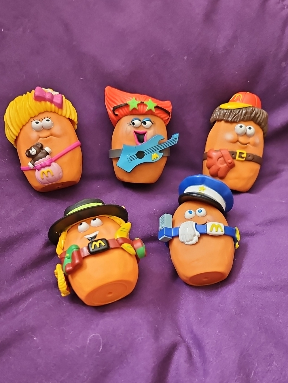 McDonald's McNugget Buddies Vintage 1988 - Set of 5